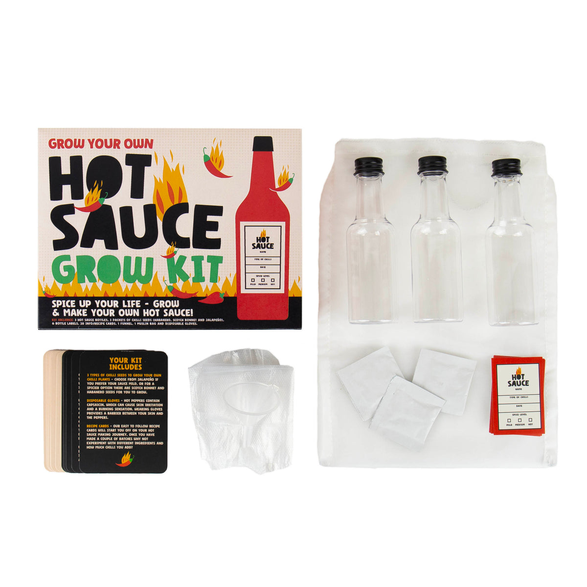 Gift Republic Grow Your Own Hot Sauce Grow Kit