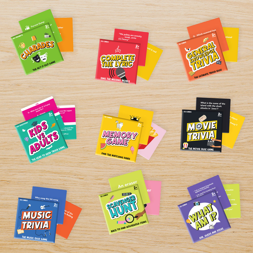 Gift Republic Mini Games Counter Top Trivia
