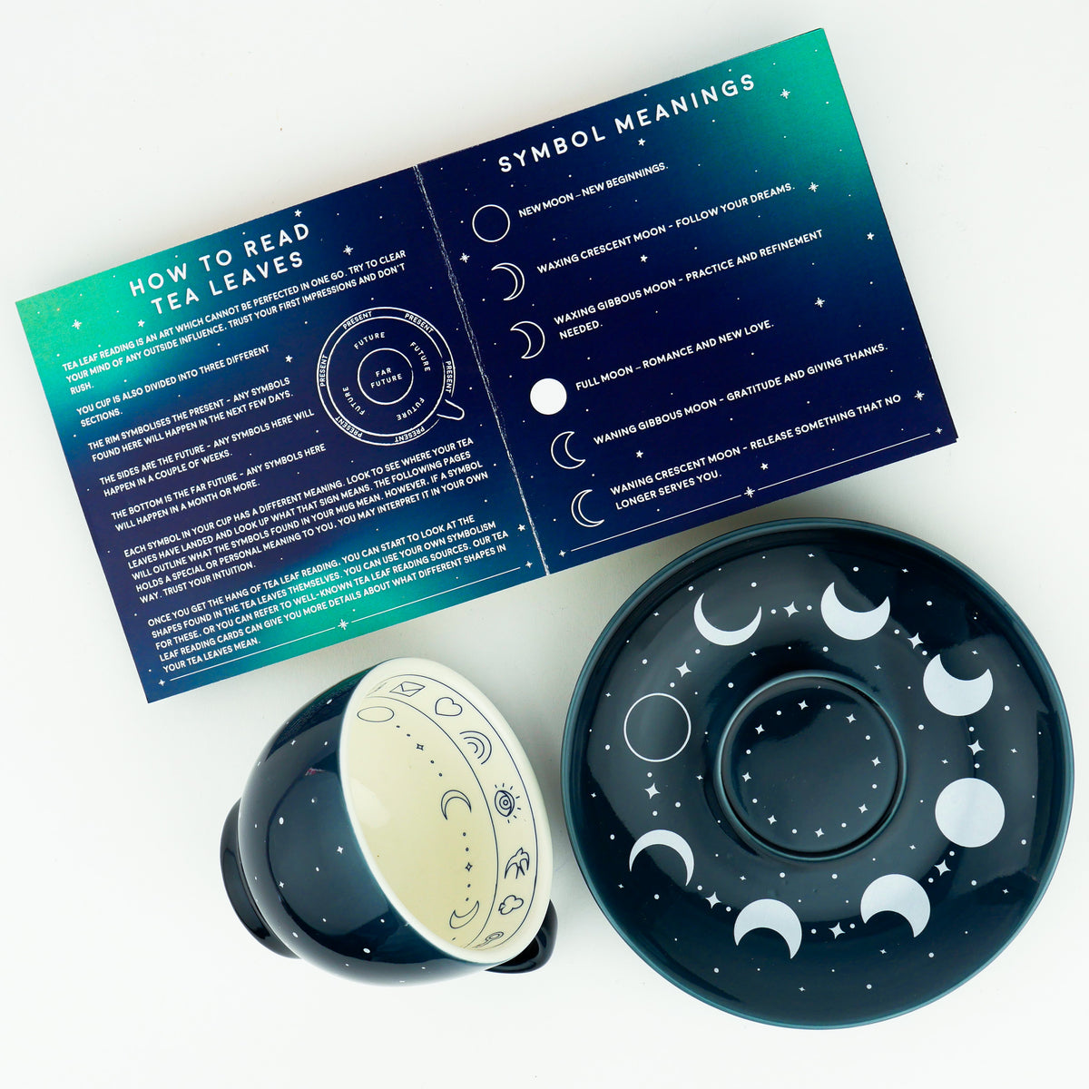 Gift Republic Host Your Own Tea Leaf Reading Cup & Saucer
