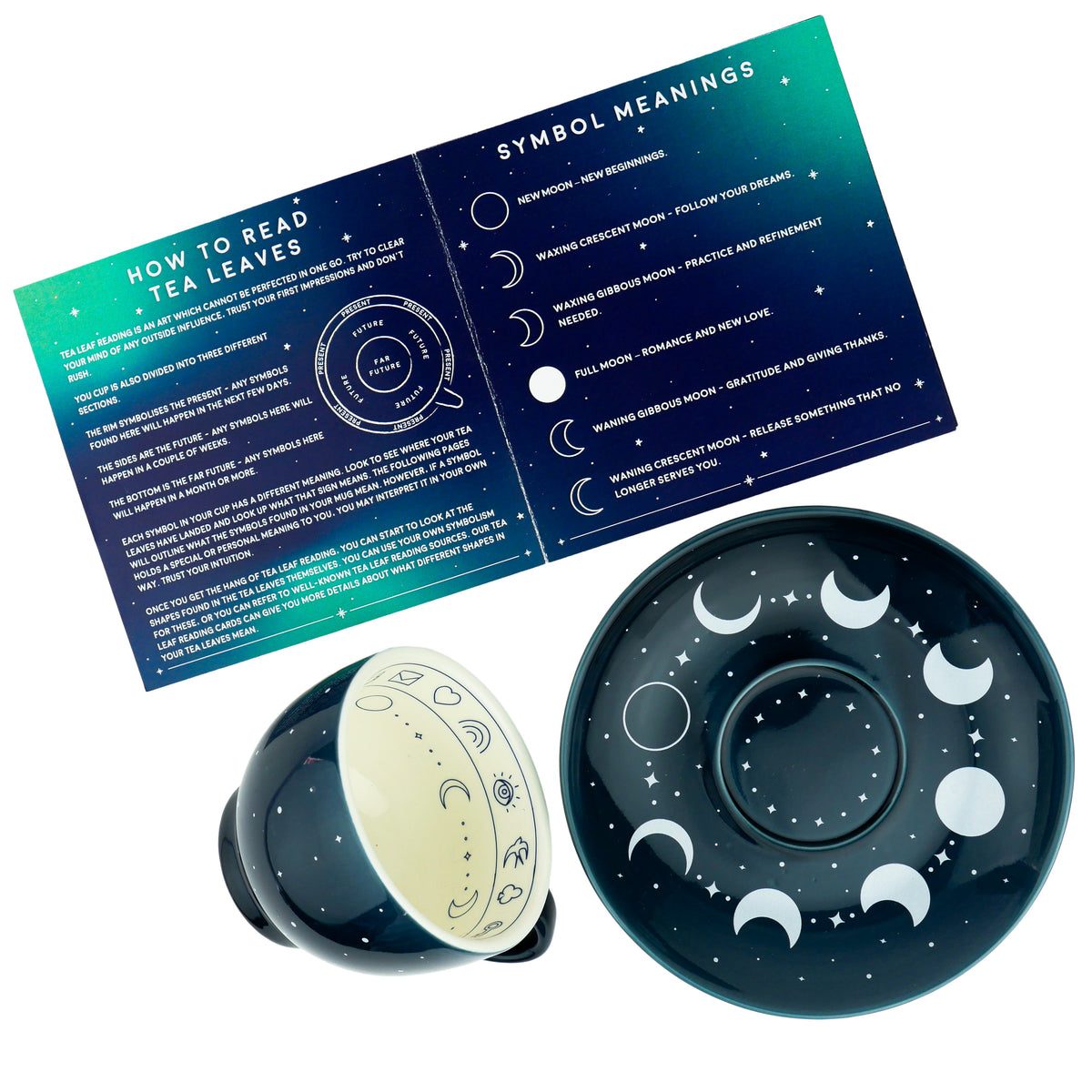 Gift Republic Host Your Own Tea Leaf Reading Cup & Saucer