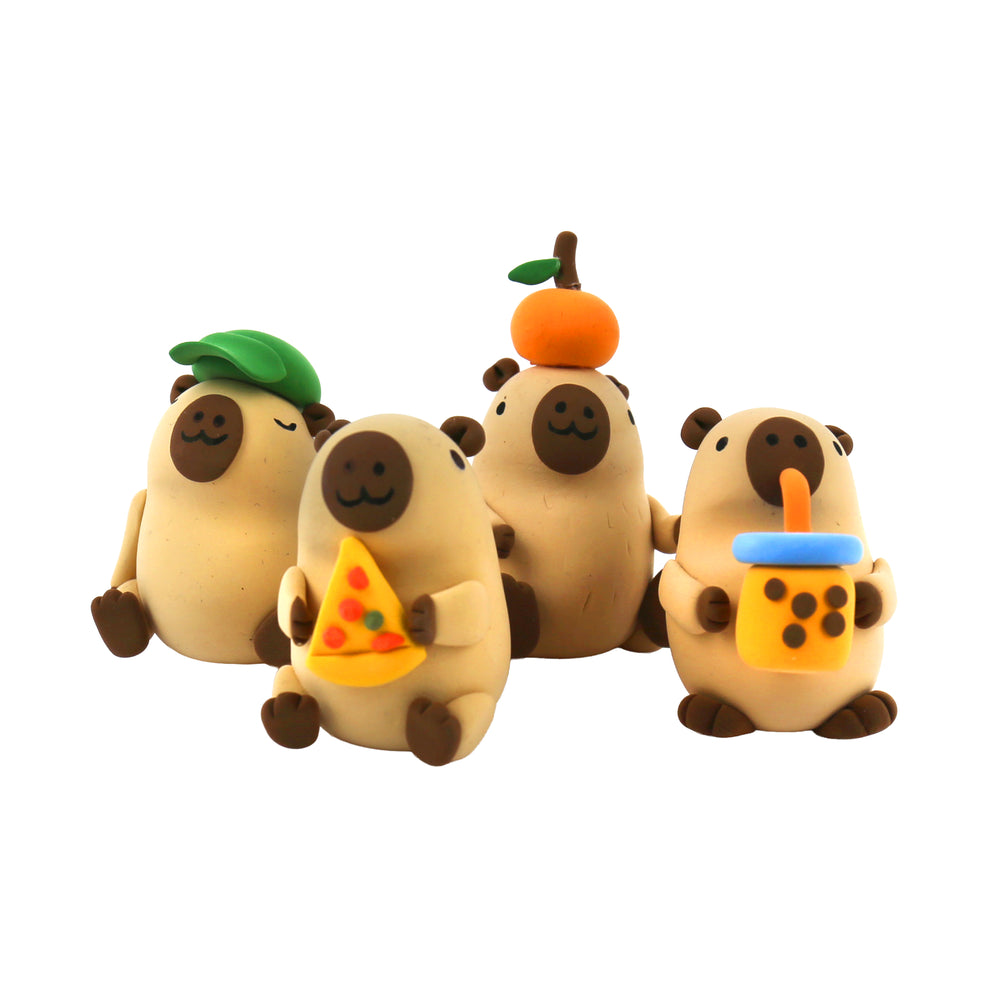 Gift Republic Clumsy Capybaras Air Dry Clay Kit