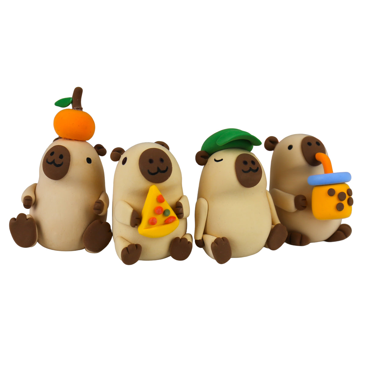 Gift Republic Clumsy Capybaras Air Dry Clay Kit