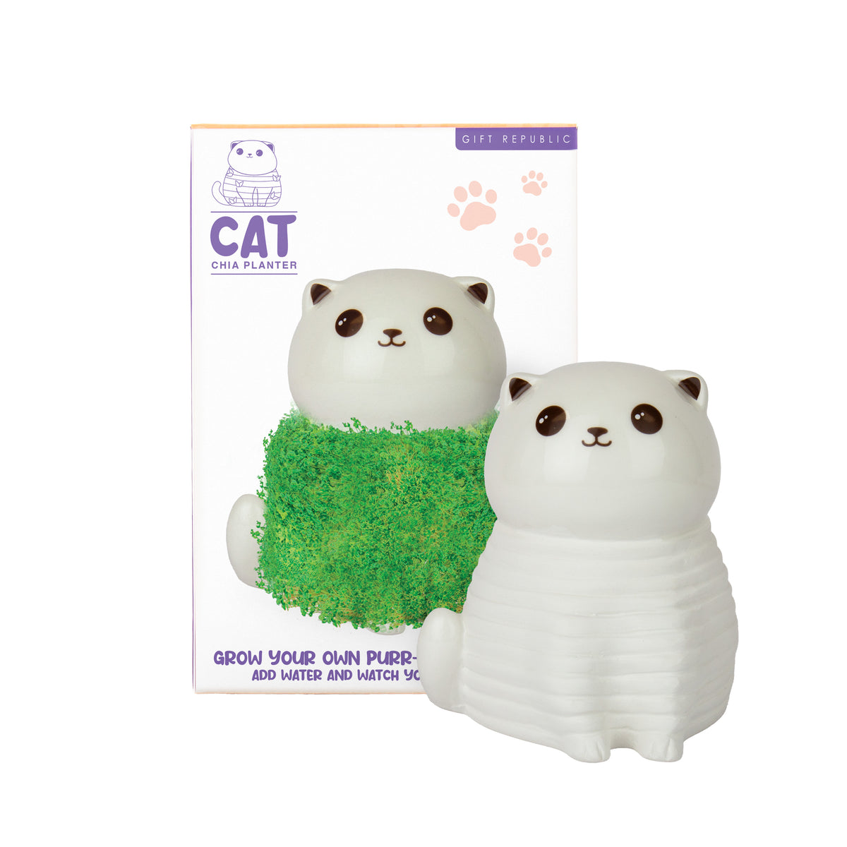 Gift Republic Cat Chia Planter