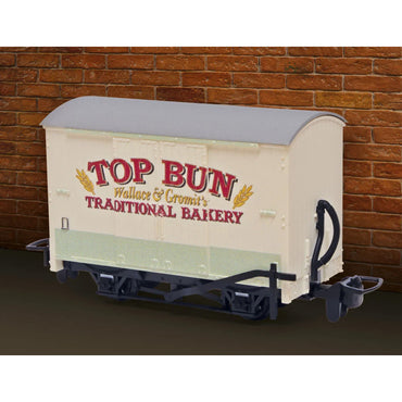 PECO x Aardman 50th Wallace & Gromit "Top Bun Bakery" OO9 Box Van GRAA004
