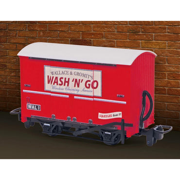 PECO x Aardman 50th Wallace & Gromit "Wash 'N' Go" OO9 Box Van GRAA003
