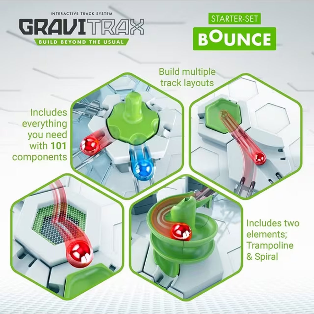GraviTrax Starter Set Bounce - Marble Run STEM Toy from Ravensburger Age 8+