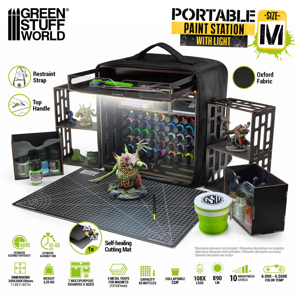 Green Stuff World Portable Paint Station On-The-Go Workstation