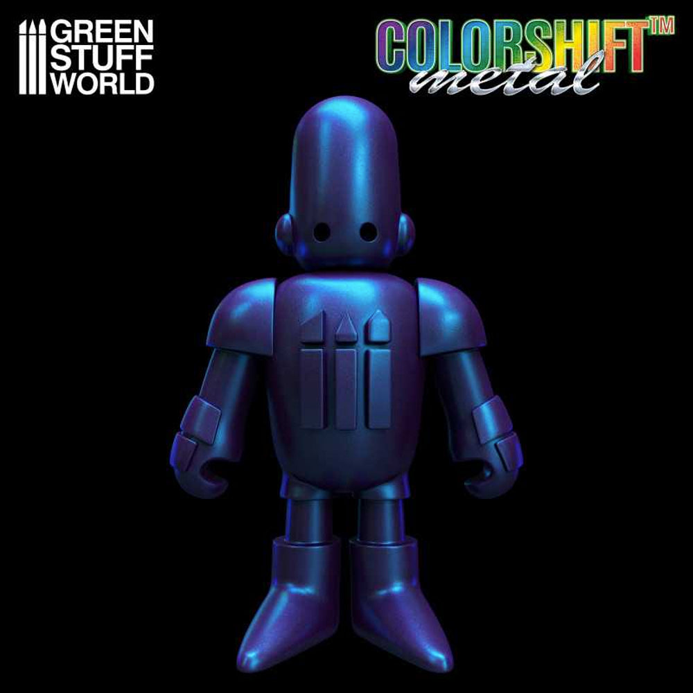 Green Stuff Cobalt Blue Chameleon Colorshift Metal Model Paint 17ml 1552