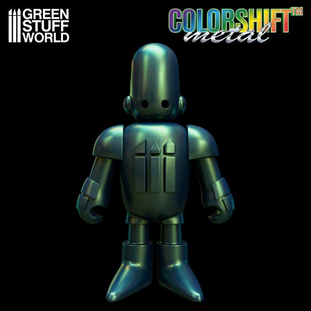 Green Stuff Storm Surge Green Chameleon Colorshift Metal Model Paint 17ml 1554