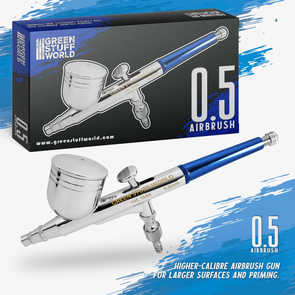 Green Stuff World Dual Action Airbrush 0.5