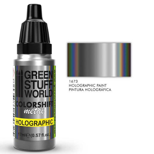 Green Stuff World Holographic Chameleon Colorshift Metal Model Paint 17ml 1673