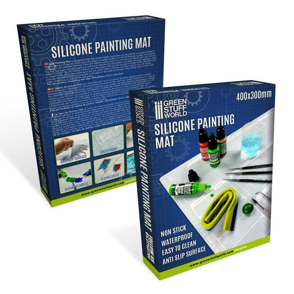 Green Stuff World Silicone Painting Mat 400x300mm 2712