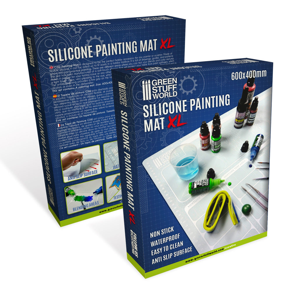 Green Stuff World Silicone Painting Mat XL 600x400mm 2713