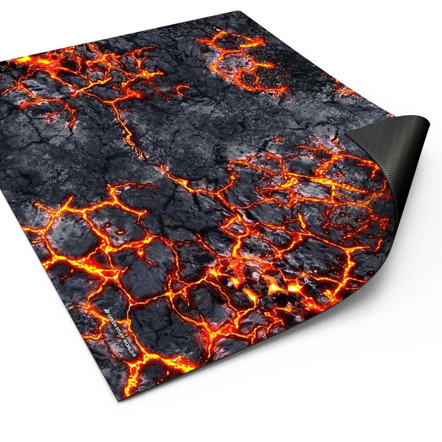Green Stuff World Wargame Mat - Flamecoil Path - 76x56cm for Kill Team
