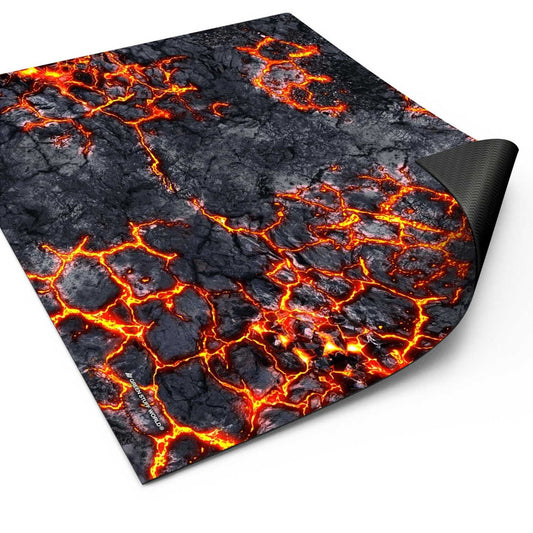 Green Stuff World Wargame Mat - Flamecoil Path - 76x56cm for Kill Team