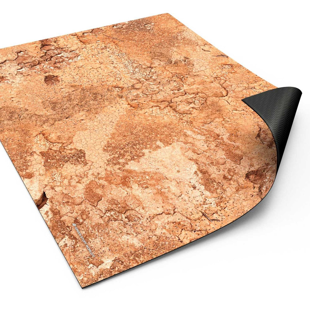 Green Stuff World Wargame Mat - Dreadrock Badlands - 76x56cm for Kill Team