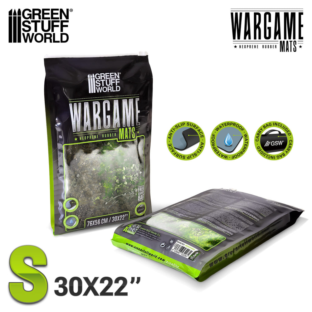 Green Stuff World Wargame Mat - Boneblight Marsh - 76x56cm for Kill Team