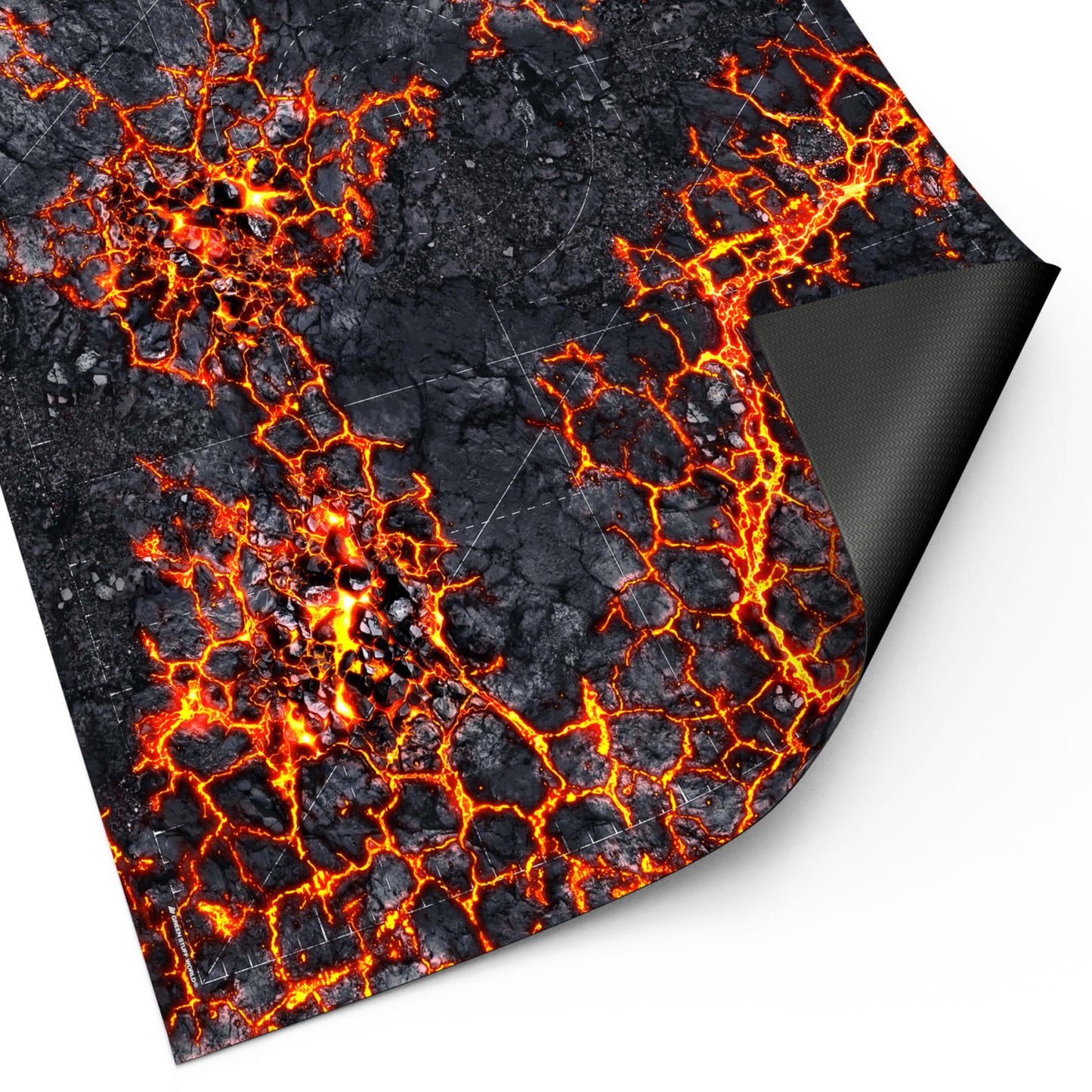 Green Stuff World Wargame Mat - Flamecoil Path - 155x114cm for Warhammer 40k