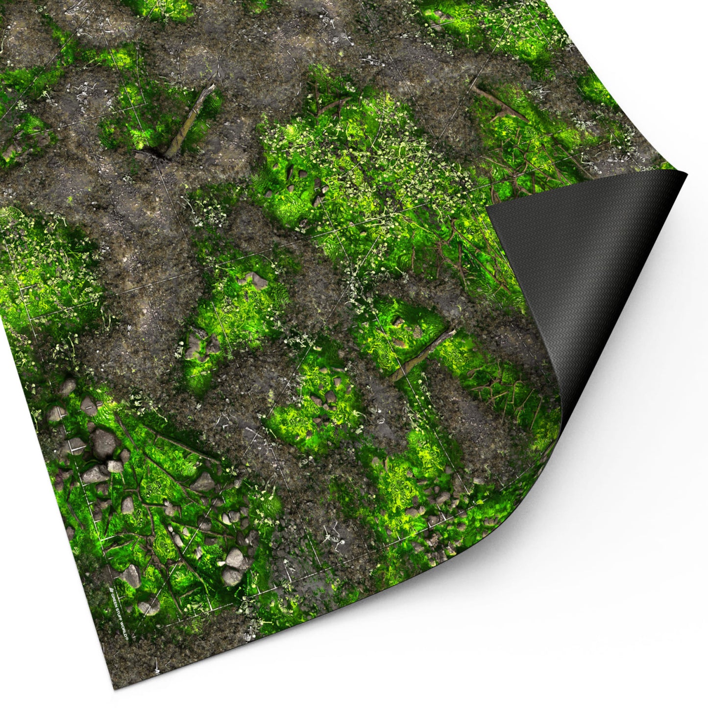 Green Stuff World Wargame Mat - Boneblight Marsh - 155x114cm for Warhammer 40k