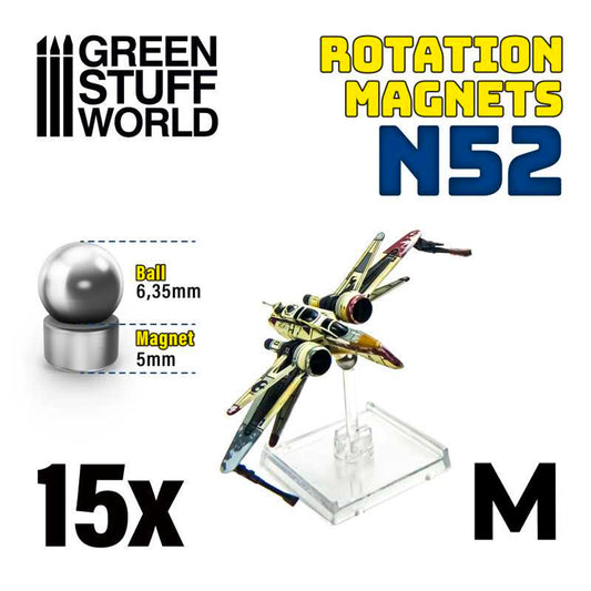 Green Stuff World Rotation Magnets - Size M - Model Display Enhancement 9276