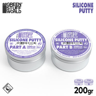 Green Stuff World Violet Two-Part Silicone Putty 200g 9284
