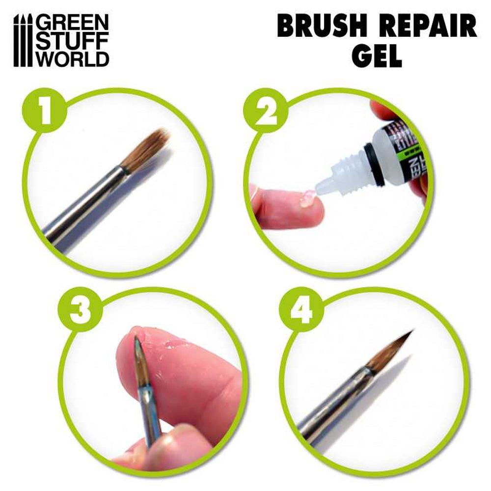Green Stuff World Brush Repair Gel 17ml 9329
