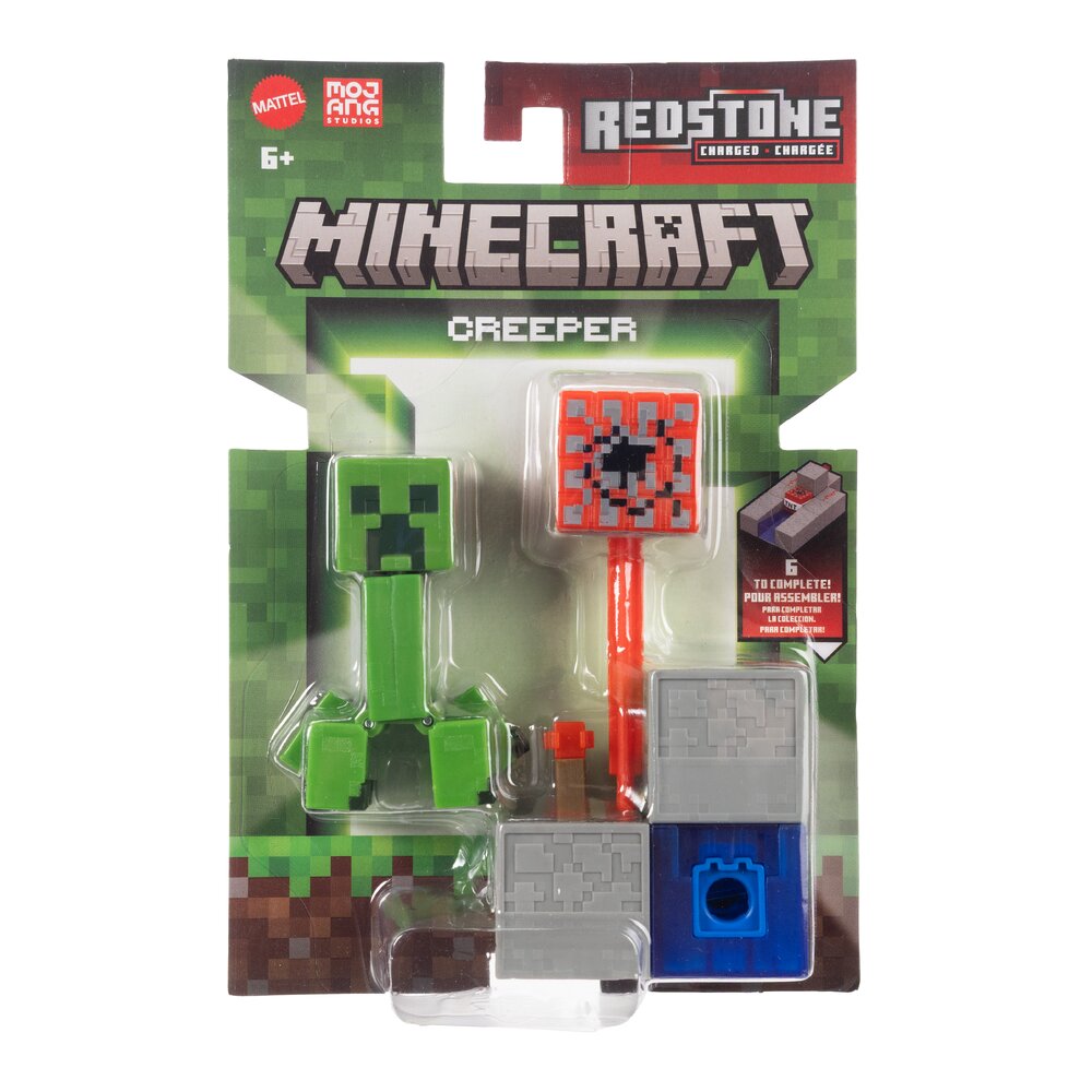 Minecraft Charged Creeper Action Figure Age 6+ Mattel JJR92