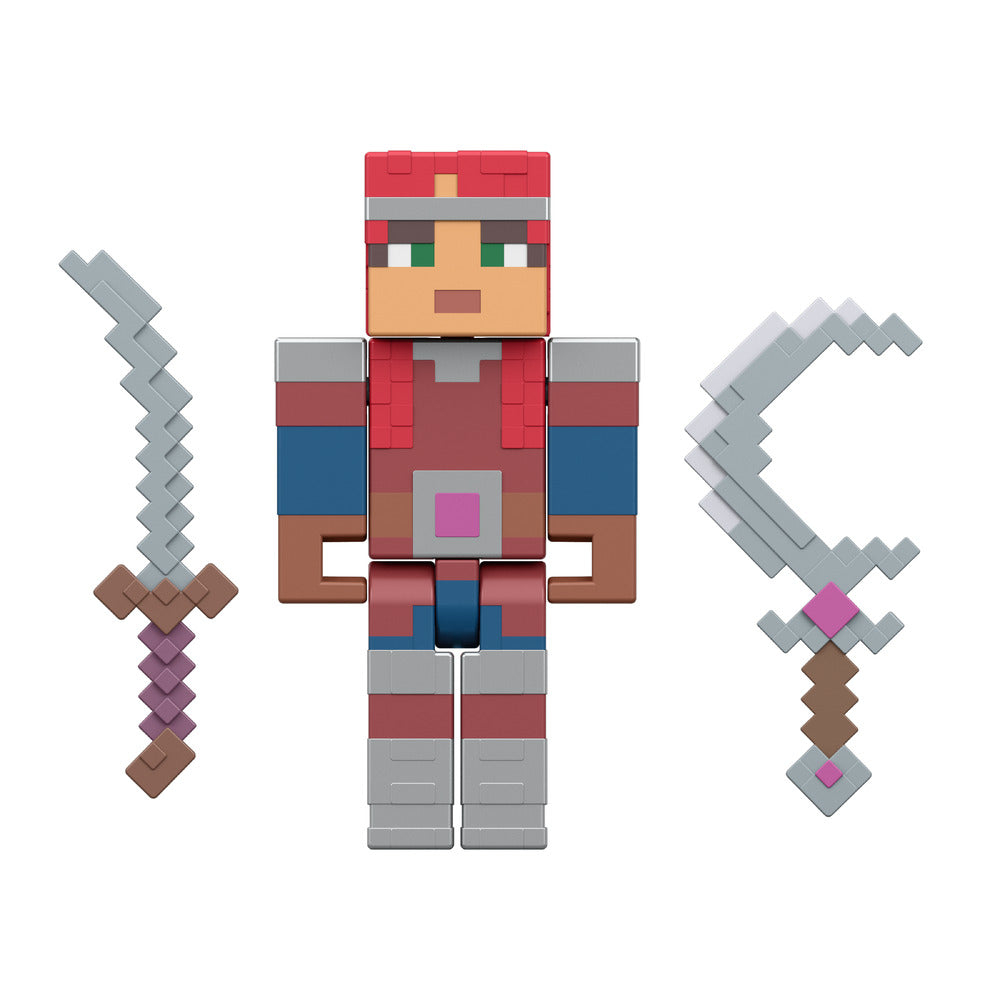 Minecraft Dungeons II Valorie 3.25" Action Figure Age 6+ Mattel JML77