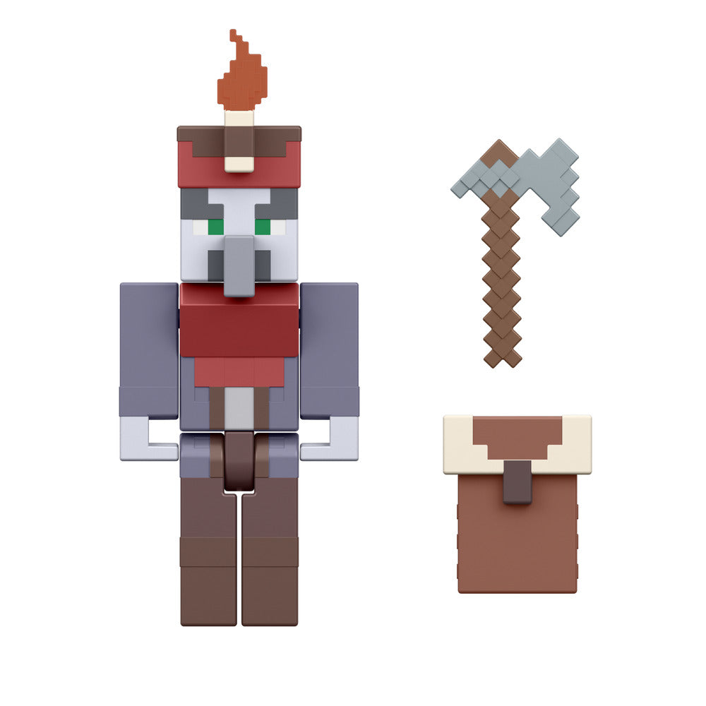 Minecraft Dungeons II Excavator 3.25" Action Figure Age 6+ Mattel JML82
