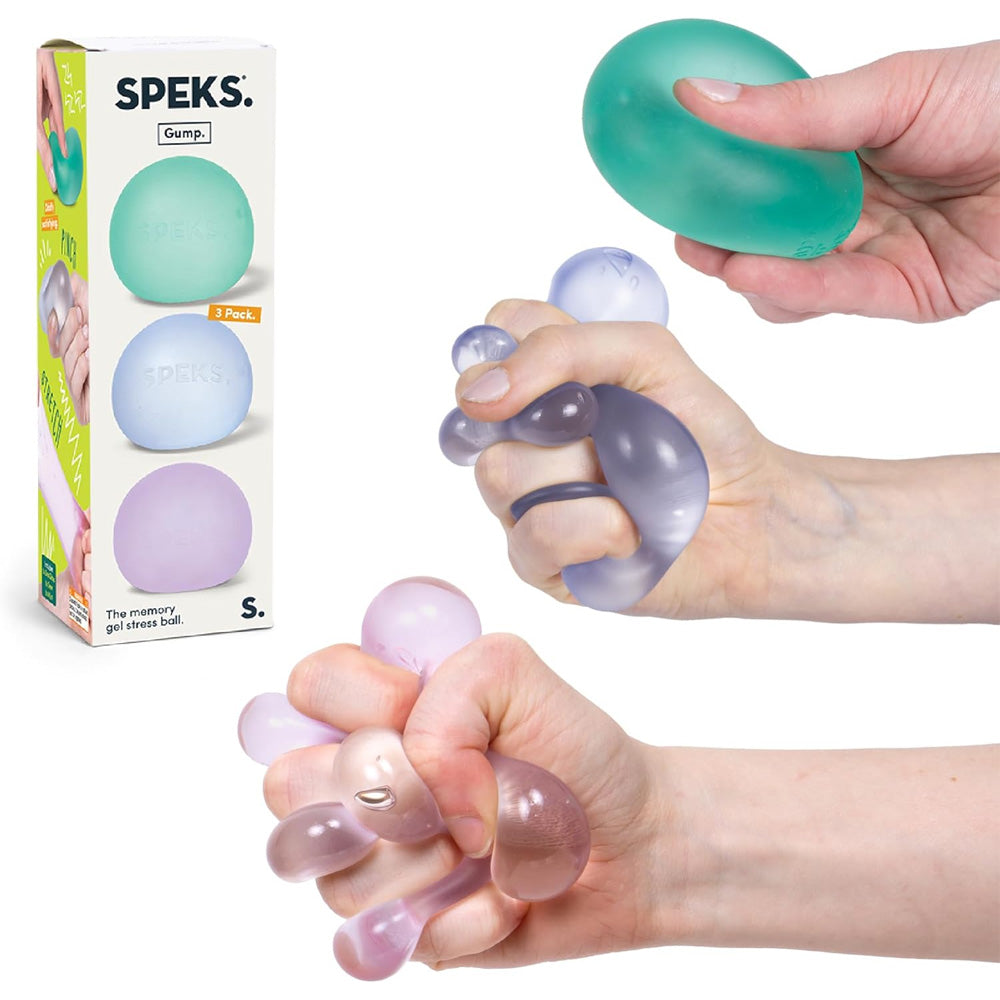 Speks Gump - Cool 3-Pack - Adult Fidget Stress-Relief