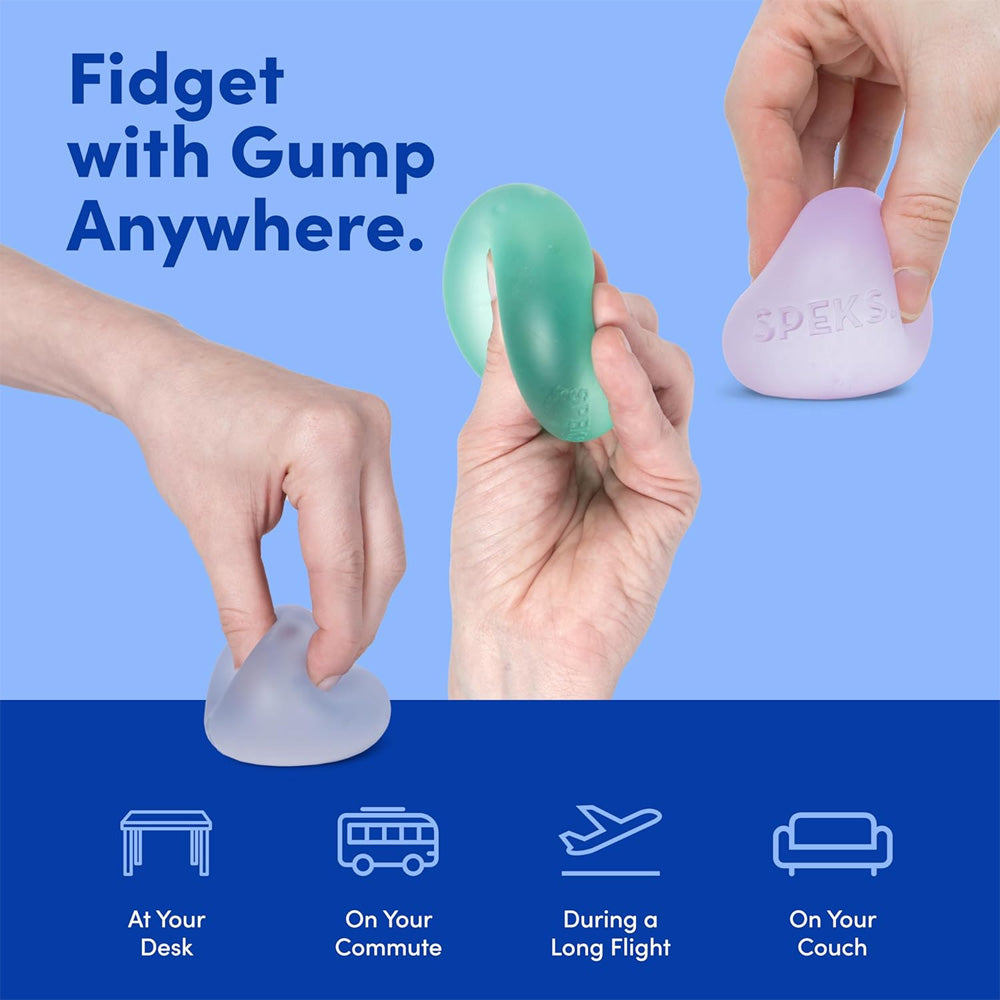 Speks Gump - Cool 3-Pack - Adult Fidget Stress-Relief