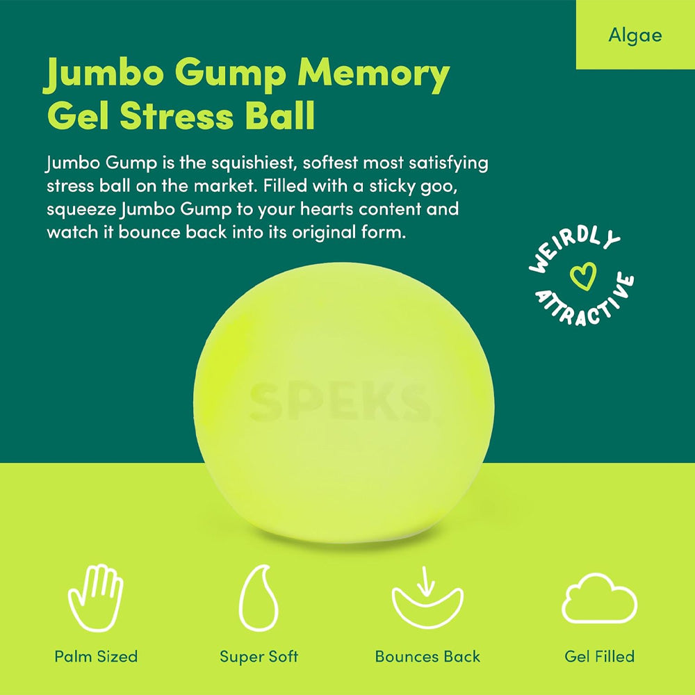 Speks Jumbo Gump - Algae - Adult Fidget Stress-Relief