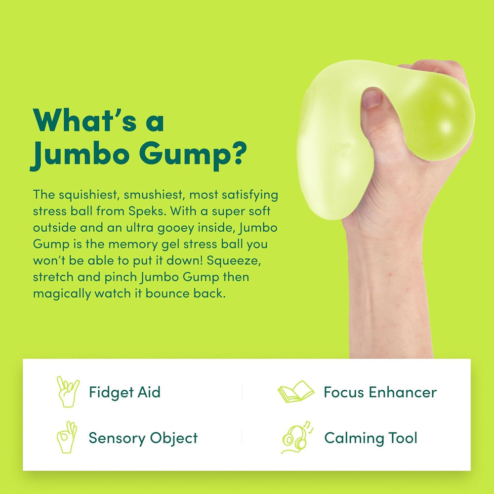 Speks Jumbo Gump - Algae - Adult Fidget Stress-Relief