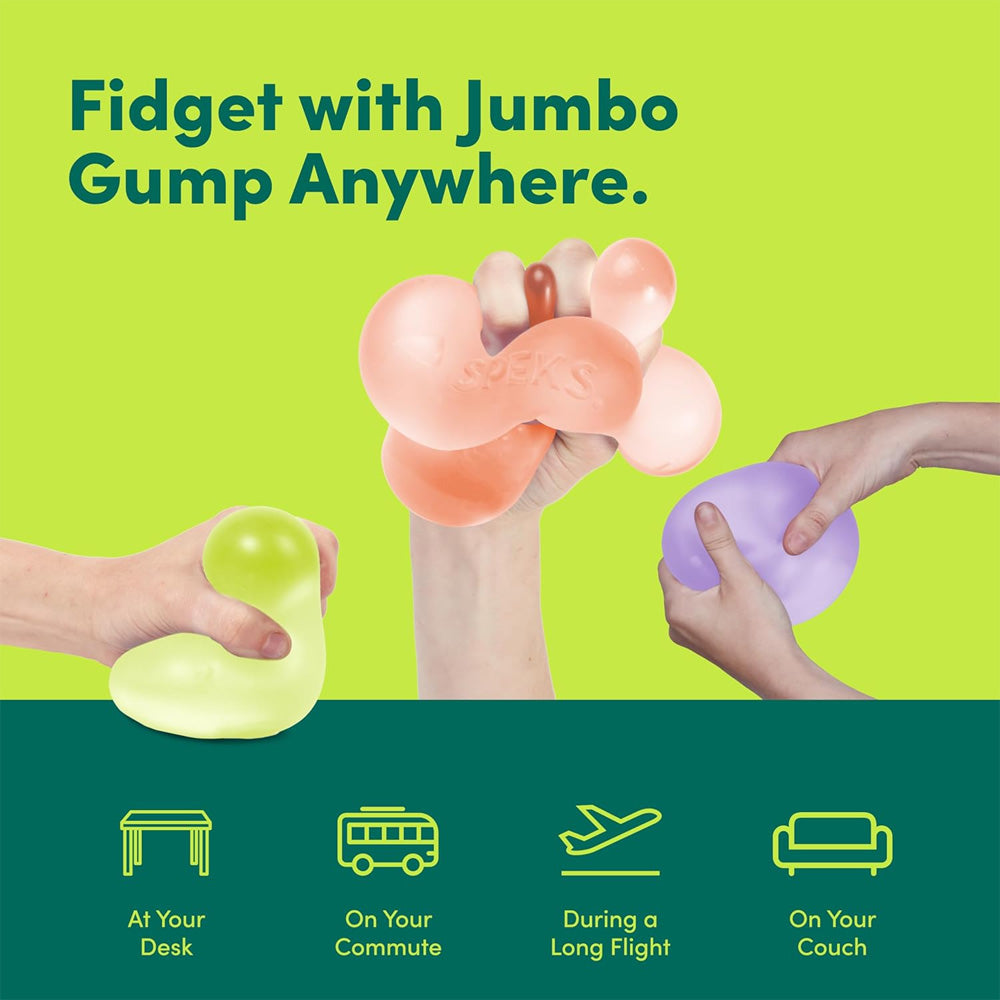 Speks Jumbo Gump - Algae - Adult Fidget Stress-Relief