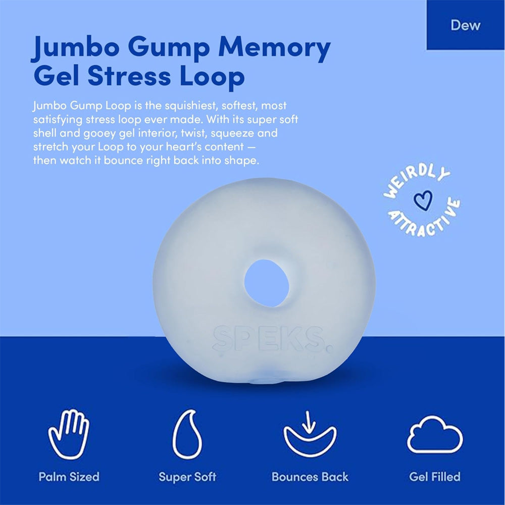 Speks Jumbo Gump Loop - Dew - Adult Fidget Stress-Relief