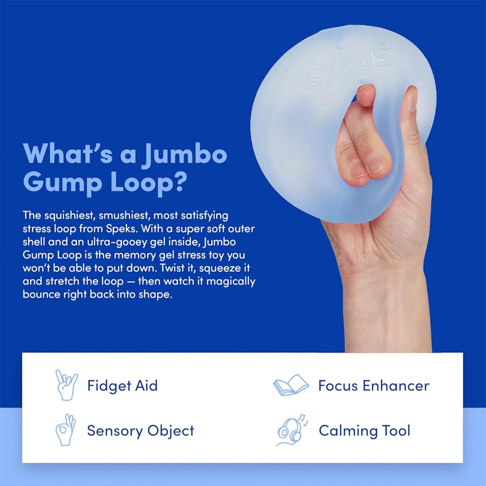 Speks Jumbo Gump Loop - Dew - Adult Fidget Stress-Relief