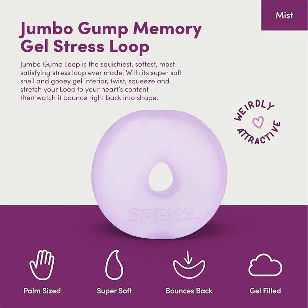 Speks Jumbo Gump Loop - Mist - Adult Fidget Stress-Relief