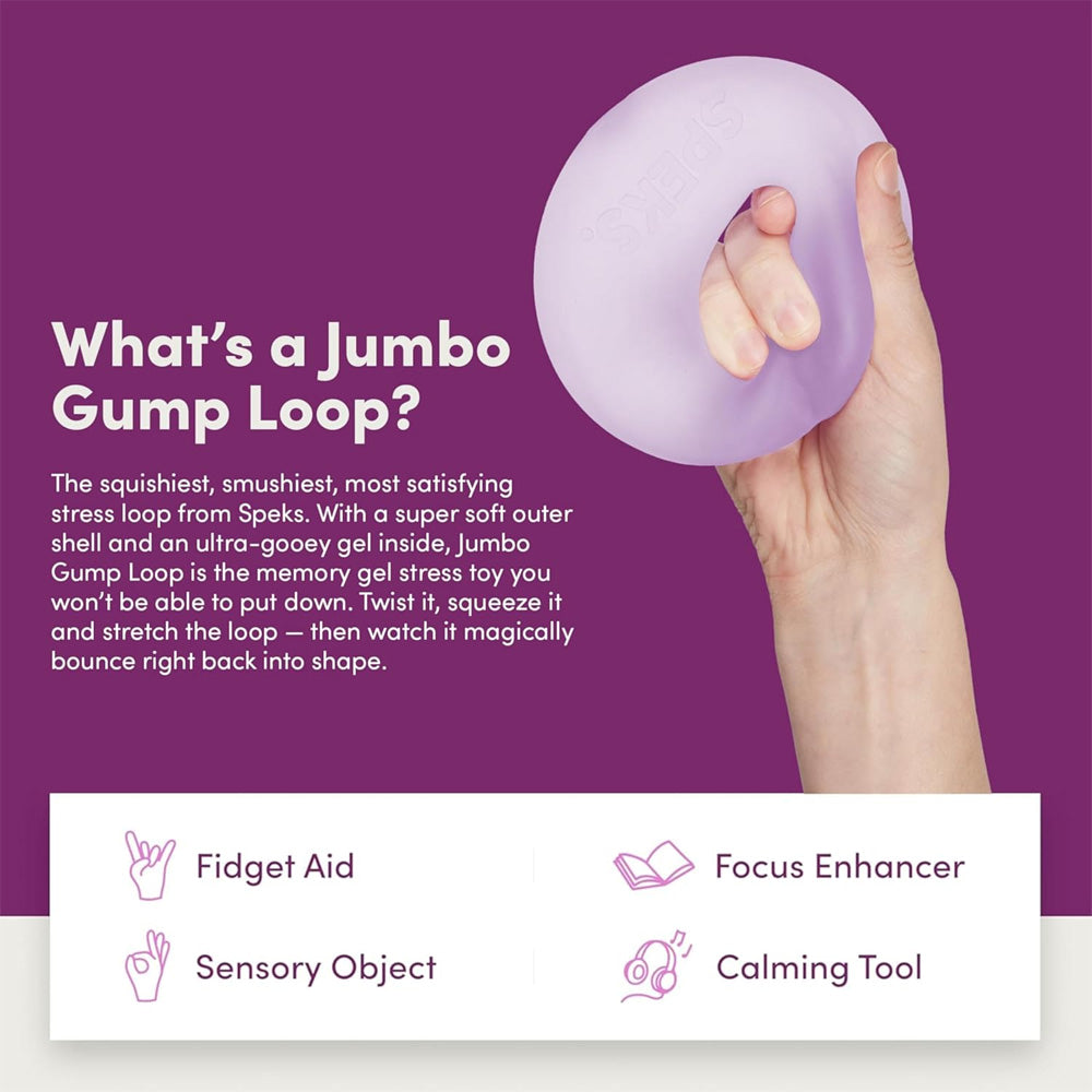 Speks Jumbo Gump Loop - Mist - Adult Fidget Stress-Relief