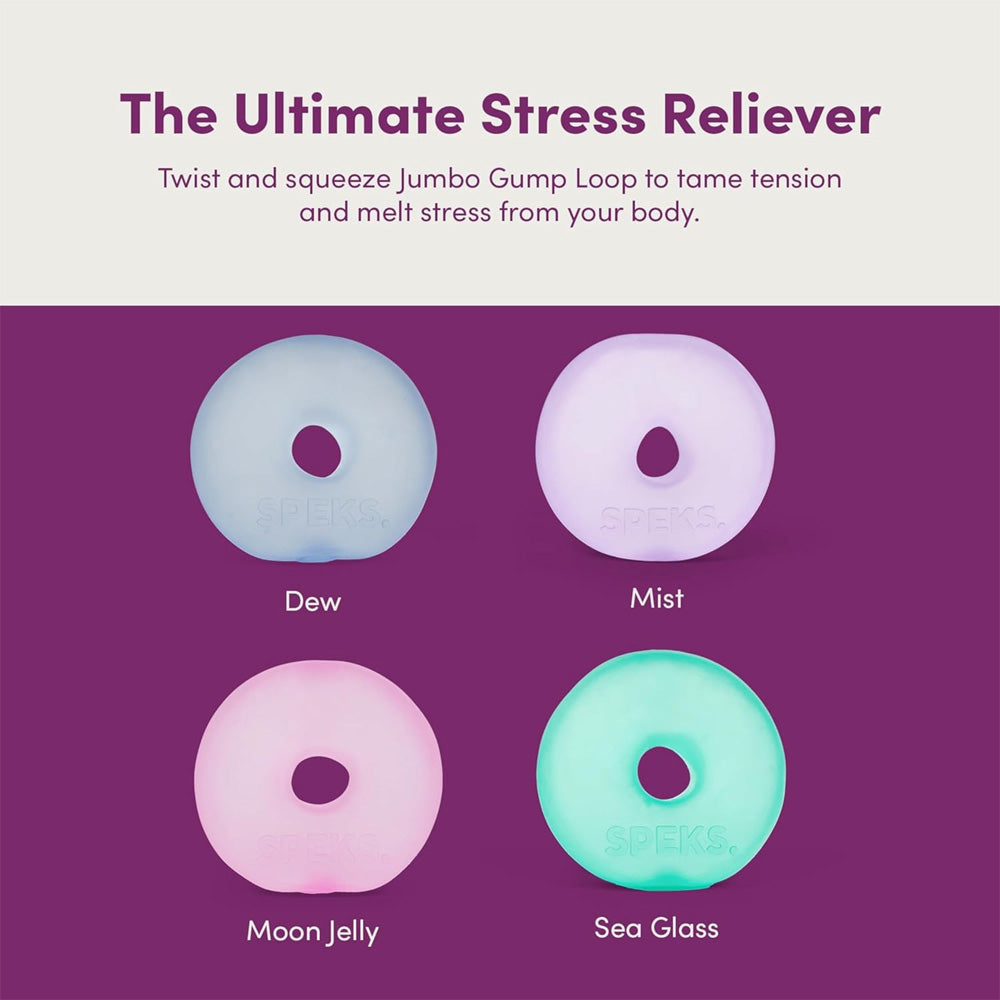 Speks Jumbo Gump Loop - Mist - Adult Fidget Stress-Relief