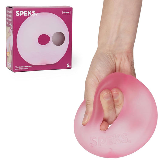 Speks Jumbo Gump Loop - Moon Jelly - Adult Fidget Stress-Relief