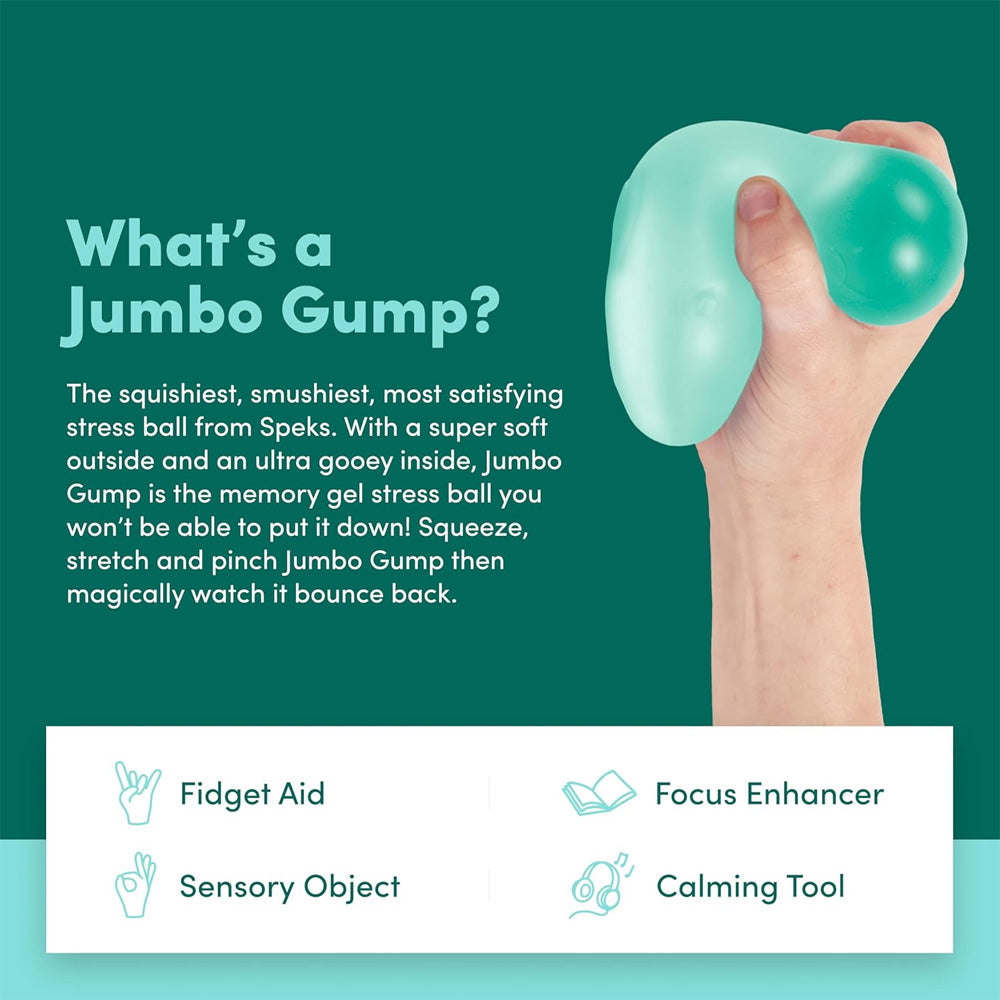 Speks Jumbo Gump - Sea Glass - Adult Fidget Stress-Relief
