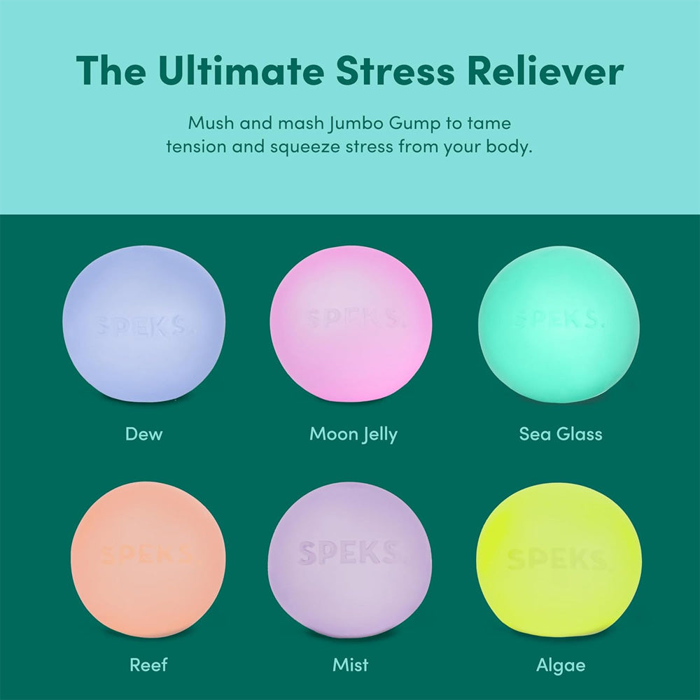 Speks Jumbo Gump - Sea Glass - Adult Fidget Stress-Relief