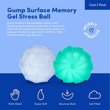 Speks Gump Surface - Cool 2-Pack - Adult Fidget Stress-Relief