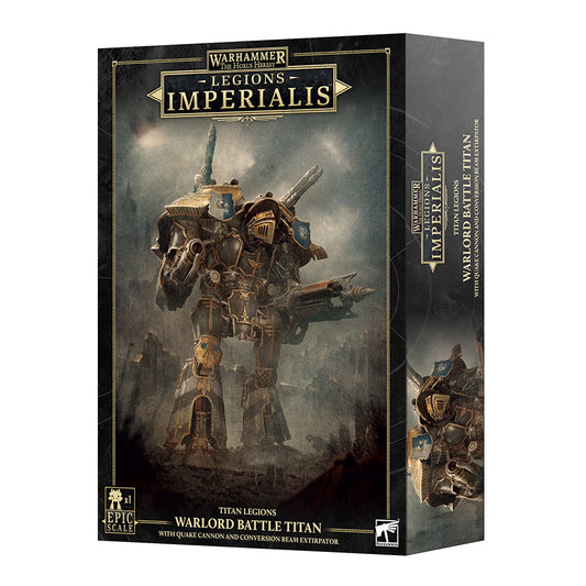 Games Workshop Warhammer HH L/I:Warlord Titan w/Quake Cannon & Beam/Ex 03-108