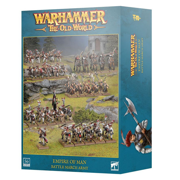 Games Workshop Warhammer The Old World Empire of Man: Battle March Army 06-122