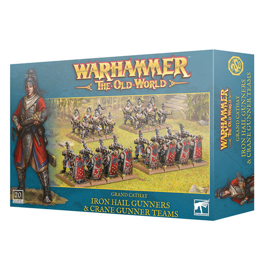 Games Workshop Warhammer Old World Grand Cathay Iron Hail & Crane Gunners 06-215