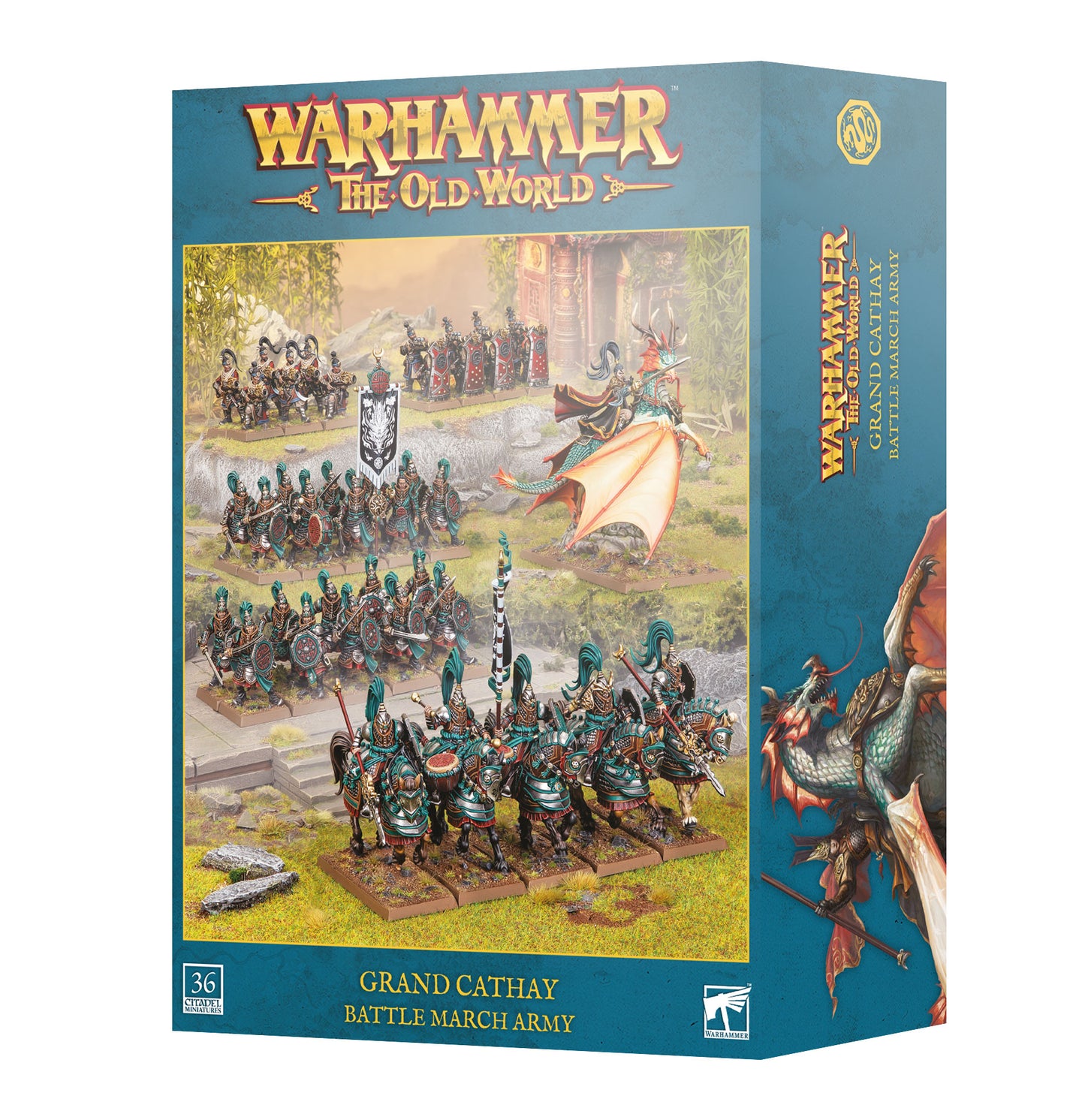 Games Workshop Warhammer The Old World Grand Cathay: Battle March Army 06-217