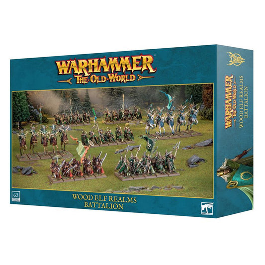 Games Workshop Warhammer The Old World Battalion: Wood Elf Realms 13-109