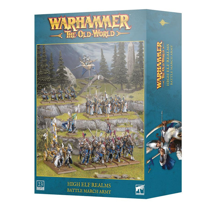 Games Workshop Warhammer The Old World High Elf Realms: Battle March Army 13-23