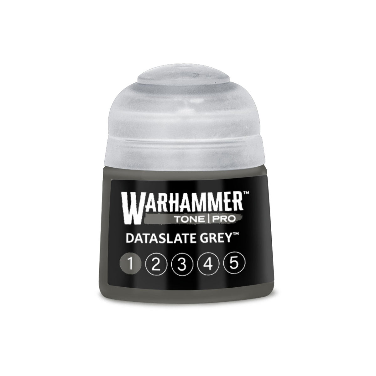 Games Workshop Warhammer Colour Tone Pro: Dataslate Grey No.1 12ml Paint